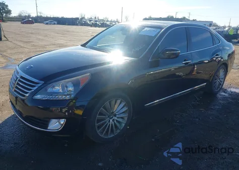2014 Hyundai Equus Signature from USA, damaged, VIN KMHGH4JH0EU081368